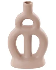 Blumenvase KOZANI 28 cm Keramik Beige_845132