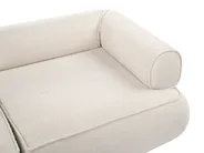 Sofa 3-Sitzer SALLA Bouclé Cremeweiß_1058161