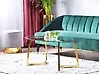 Couchtisch FRESNO Glas Gold