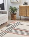 Teppich MURADIYE Beige 140 x 200 cm Baumwolle