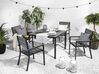 Gartenmöbel Set 4-Sitzer PRATO Grau