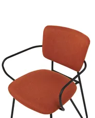 Esszimmerstuhl 2er Set ELKO Orange_871971