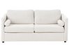 Schlafsofa INKOO Stoff Cremeweiß