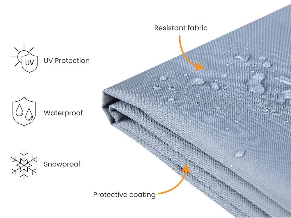Rain Cover CHUVA 169 cm 66 cm 69 cm Grey_929775