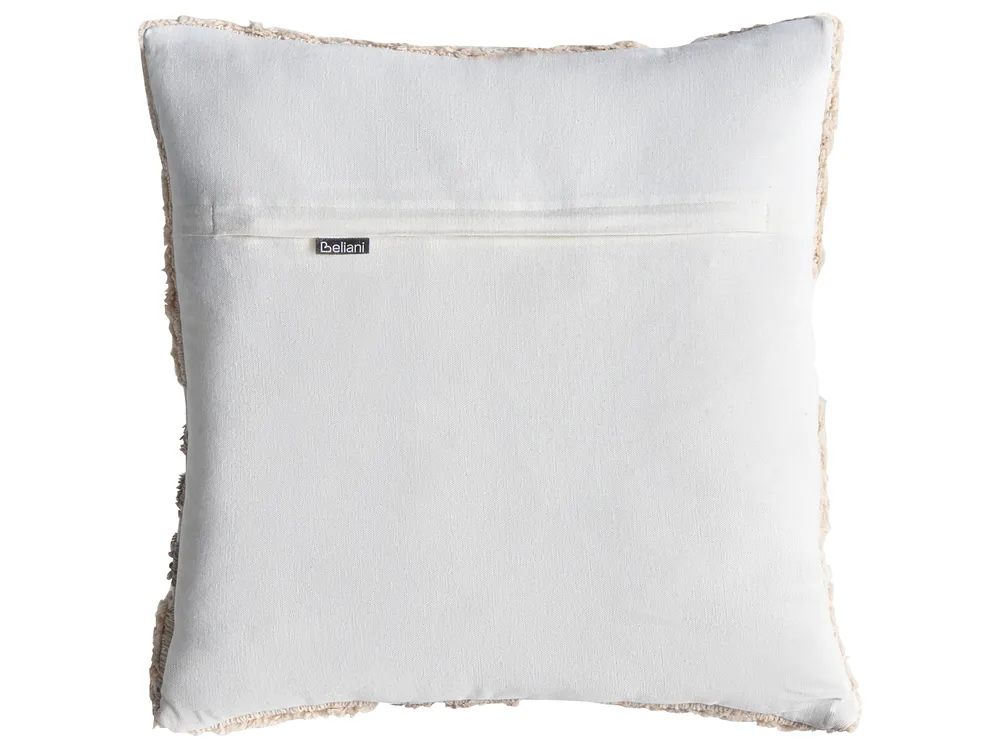 Dekokissen 3er Set ALSTONIA 30 x 50 cm 45 x 45 cm Baumwolle Beige Abstraktes Muster_1040010