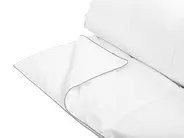 Zweilagige Bettdecke Mikrofaser 4-Jahreszeiten TELENO 155 x 220 cm_1053657
