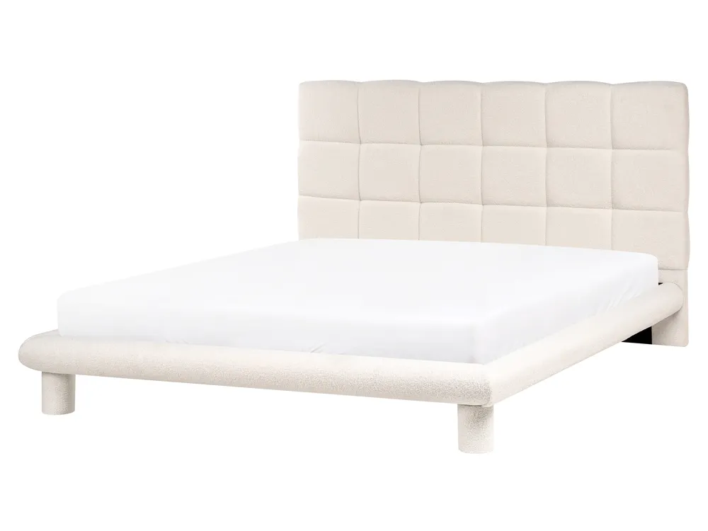 Krevet Buklé CRESSAT 160 x 200 cm Krem bijela_1009048
