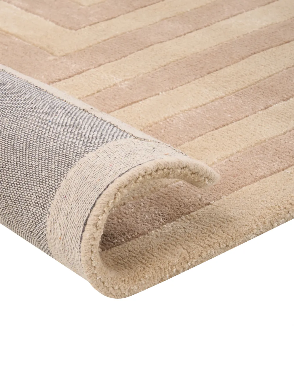 Teppich SARAI Beige 160 x 230 cm Viskose_1036903