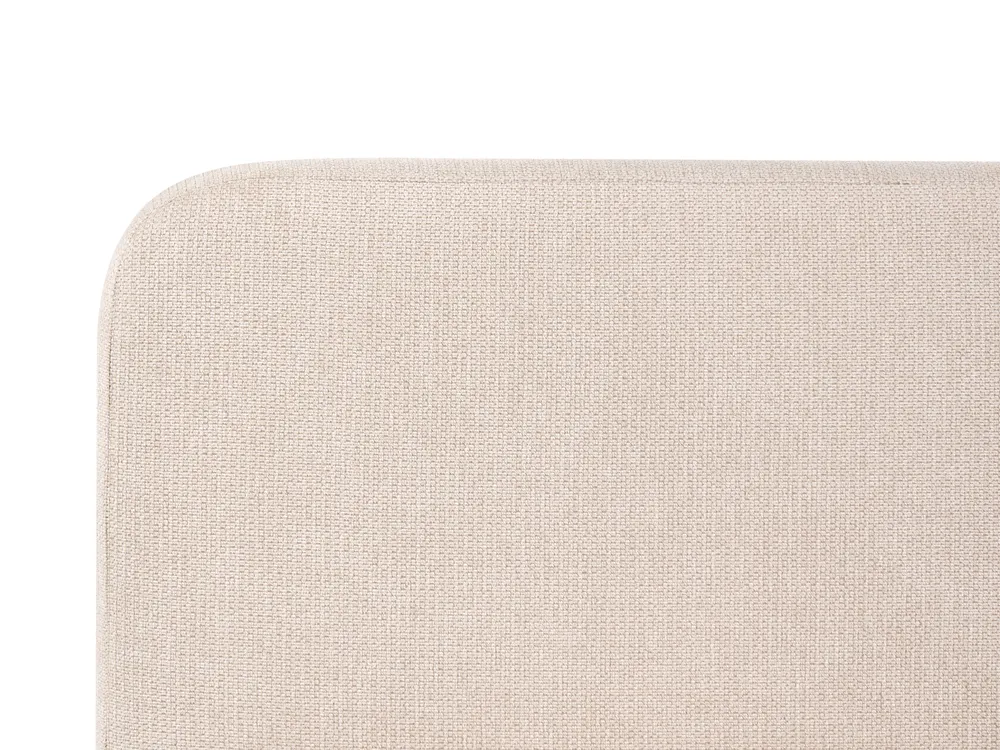 Divan Bed with Storage REGENT Fabric Light Beige 160 x 200 cm (EU King Size)_1065407
