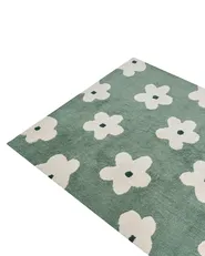 Kids Rug MOKHVA Green 160 x 230 cm Cotton_1061159