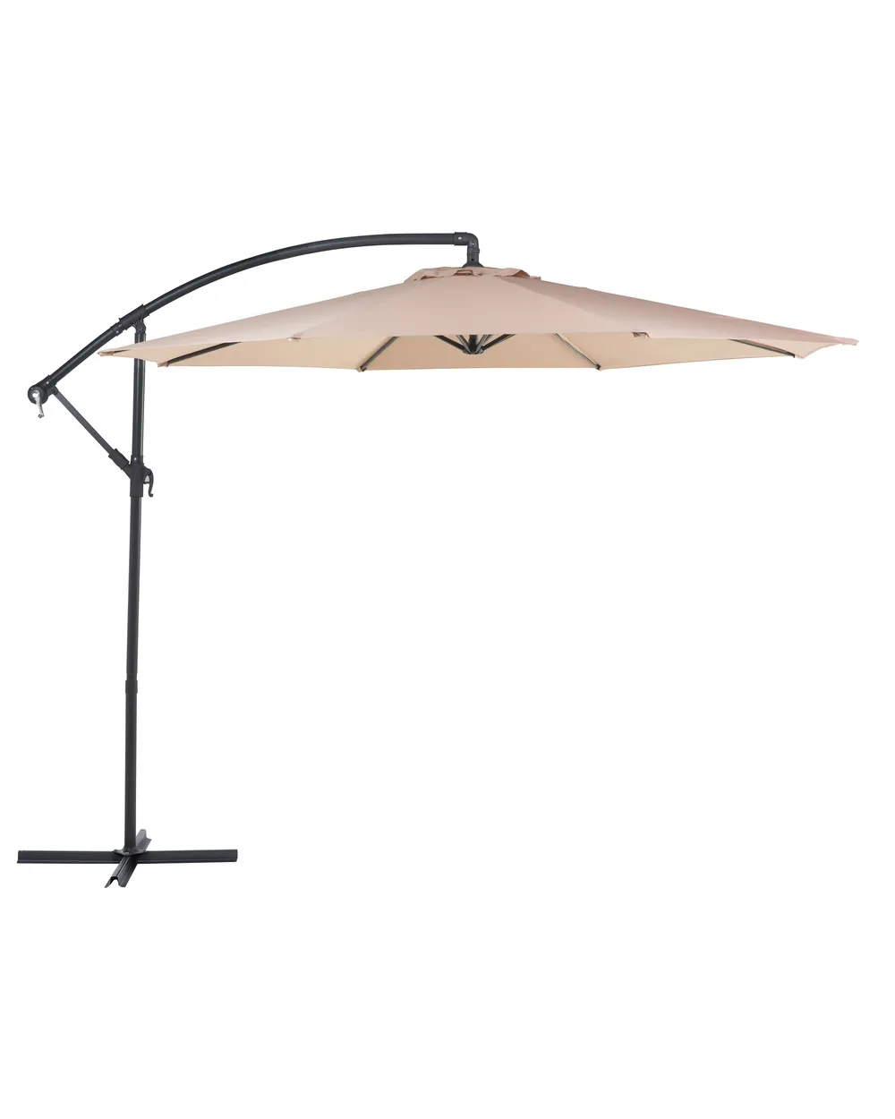 Ampelschirm 300 cm RAVENNA Sandbeige