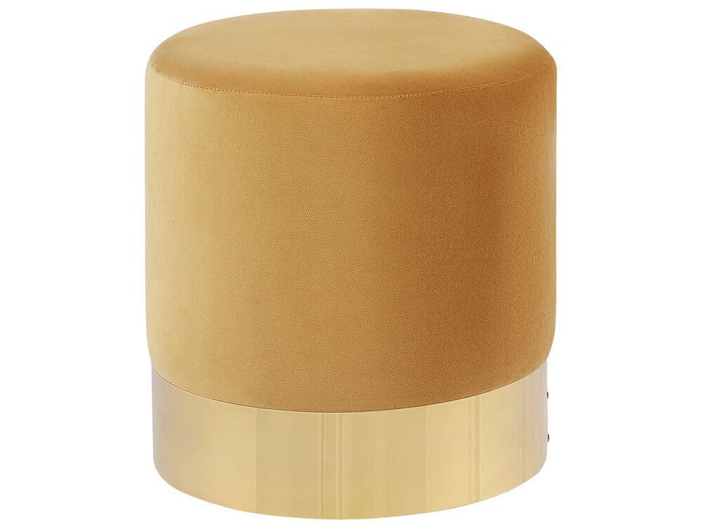 Pouffe SOPHIA Velvet Mustard