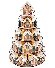 Weihnachtsdekoration LED KELLOKOSKI 45 cm Hellbraun_1175943