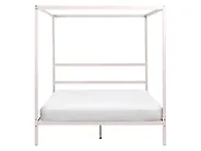 Himmelbett Metall LESTARDS 160 x 200 cm Hellbeige_1165346