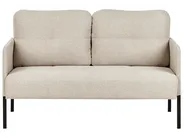 Sofa 2 Seater LAHTI Fabric Light Beige_930603