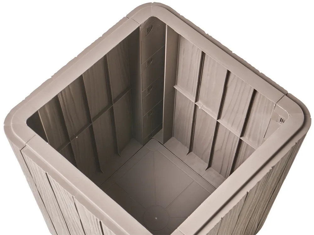 Storage Box SARANDI 40 cm 40 cm Taupe_1054142