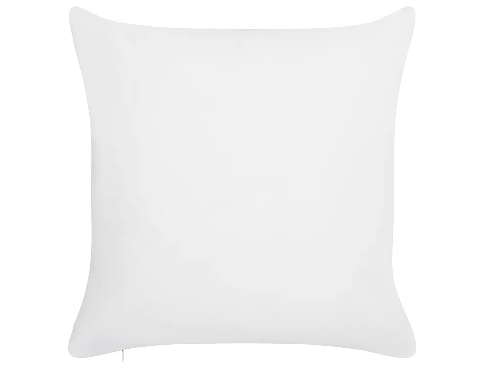 Gartenkissen 2er Set LOANO Pflanzenmuster 45 x 45 cm Grün_881297