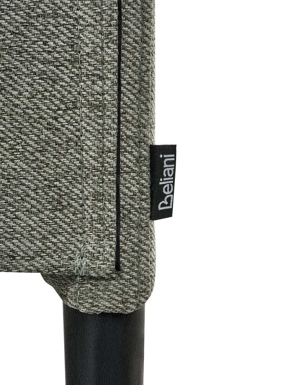 Recliner Chair SELVIK with Footrest Fabric Light Green_1039041