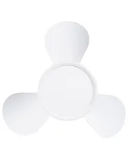 Ceiling Fan with Light PUNTI with Remote LED White_1032117