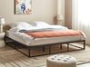 Bett mit Lattenrost Metall VIRY 180 x 200 cm Schwarz