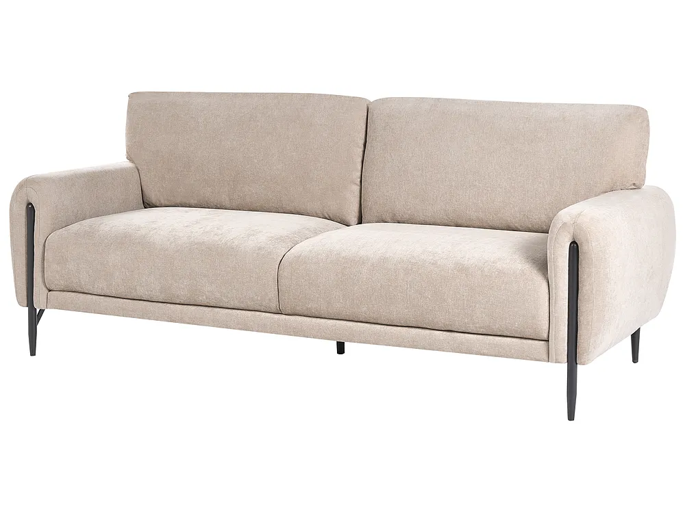 Bank 3-zits SKARO Chenille Beige_1156623