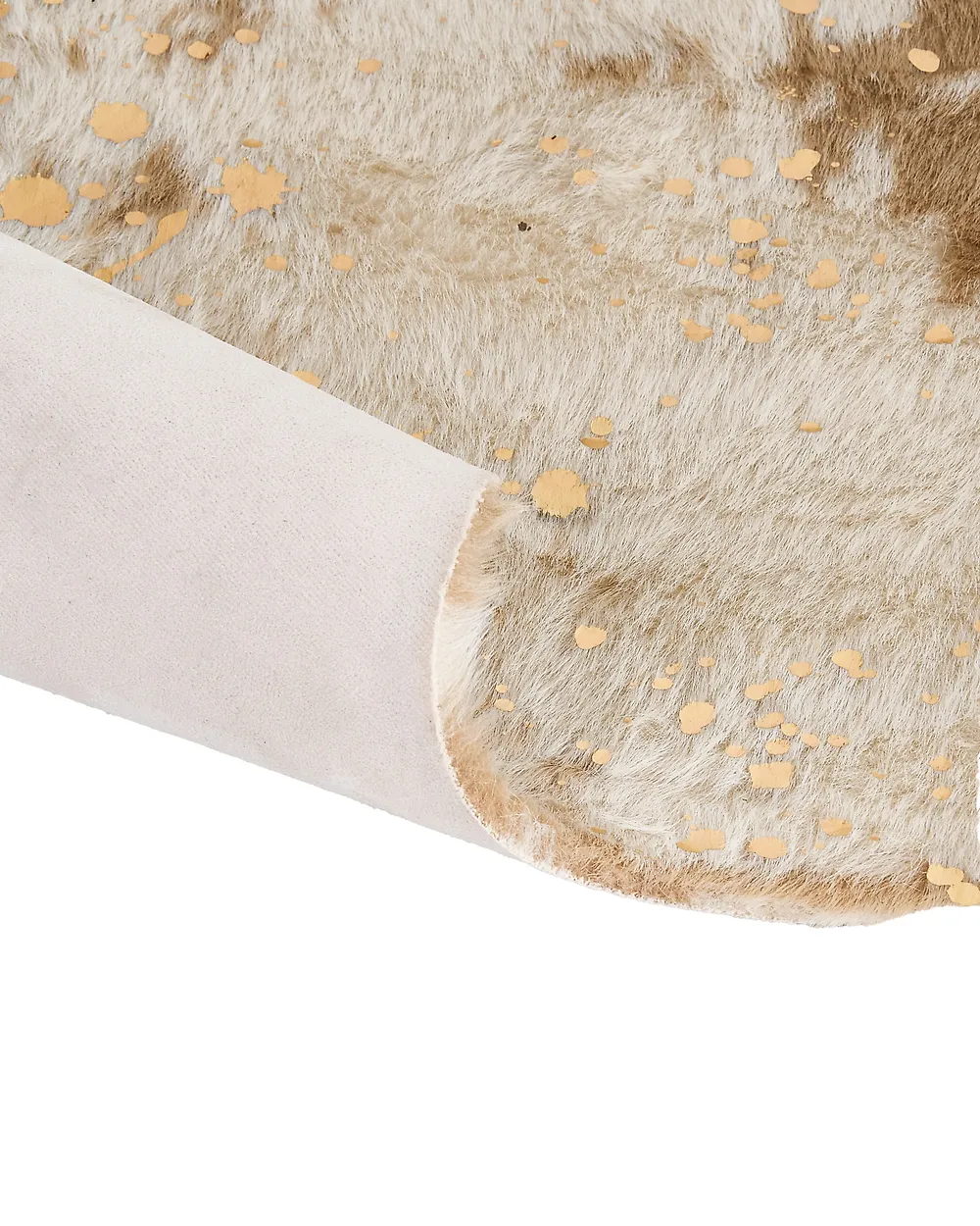 Faux Cowhide Rug BOGONG Light Beige 150 x 200 cm_1182360