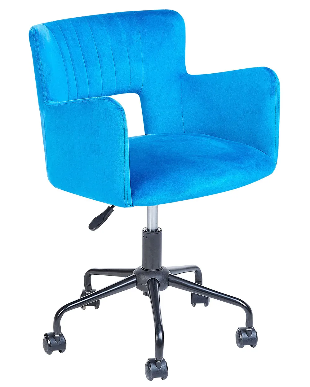 Desk Chair SANILAC II Velvet Blue_855192