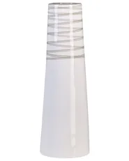 Dekovase TARRAGONA 57 cm Keramik Weiß_791543