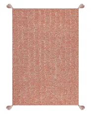 Teppich MUGLA Orange 140 x 200 cm Baumwolle_848800