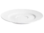 Tassen 4er Set mit Untertellern ELDERBERRY Porzellan Weiß_957399