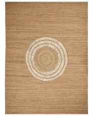 Teppich BOGAZOREN Beige 300 x 400 cm Jute_885167