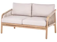 Gartensofa 2-Sitzer SUMBA Akazienholz Hellbraun_1086729