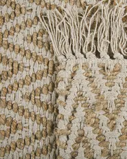 Teppich AFRIN Beige 50 x 80 cm Jute_791027