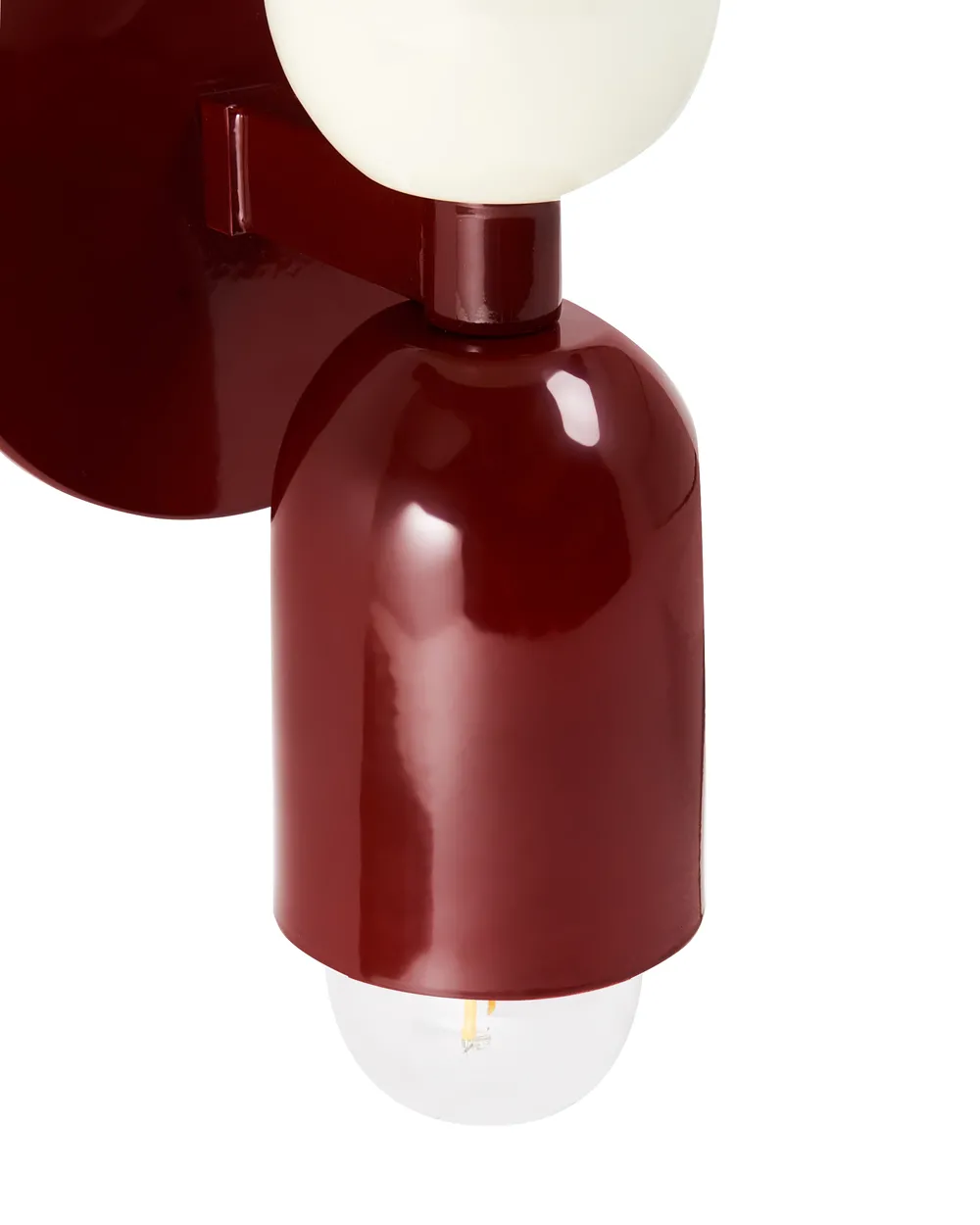 Wandlampe 2er Set TOPI Metall Rot_987503