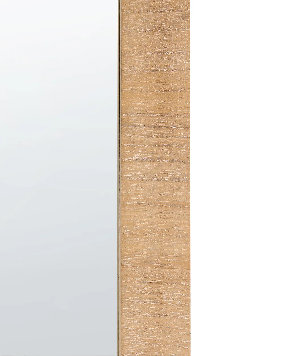 Wandspiegel CHANU 44 cm 104 cm Hellbraun_997072