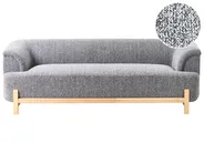 Sofa 3-Sitzer ALNOR Stoff Dunkelgrau_1009835