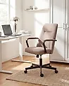 Bürostuhl CAROGA Stoff Hellbraun
