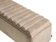 Upholstered Storage Bench SALIDA Fabric Beige_1038307