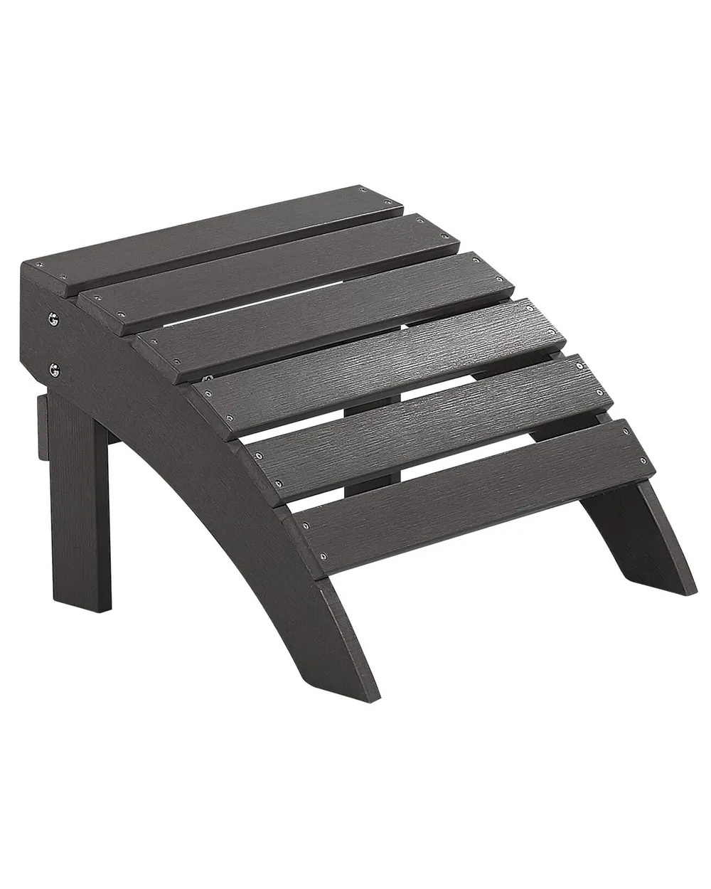 Garten Fußhocker ADIRONDACK Dunkelgrau