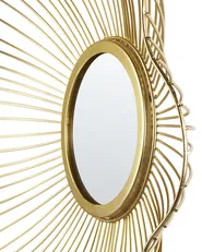 Wandspiegel SENS 40 cm 40 cm Metall Gold_904368