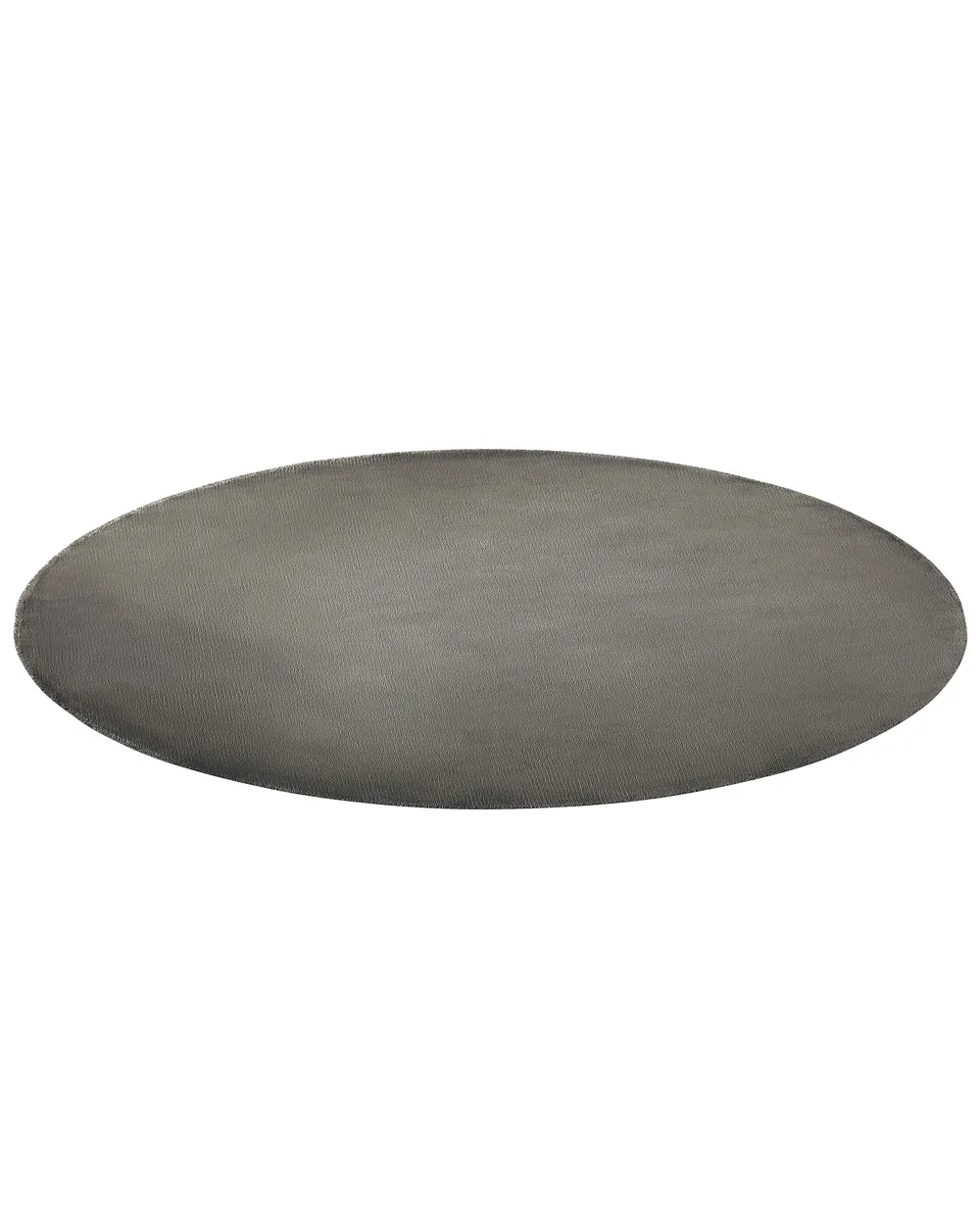 Teppich GESI II Dunkelgrau ø 140 cm Viskose_793632