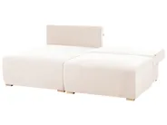 Modular Corner Sofa NERBO Boucle Beige Right Hand_1034668