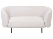 Living Room Set 3 Seater LOEN Fabric Light Beige_867515