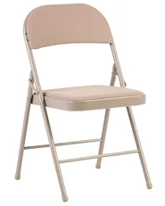 Klappstuhl 4er Set SPARKS Metall Beige_1074337