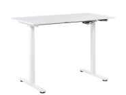 Electric Adjustable Standing Desk GRIFTON 120 cm 60 cm White_840265