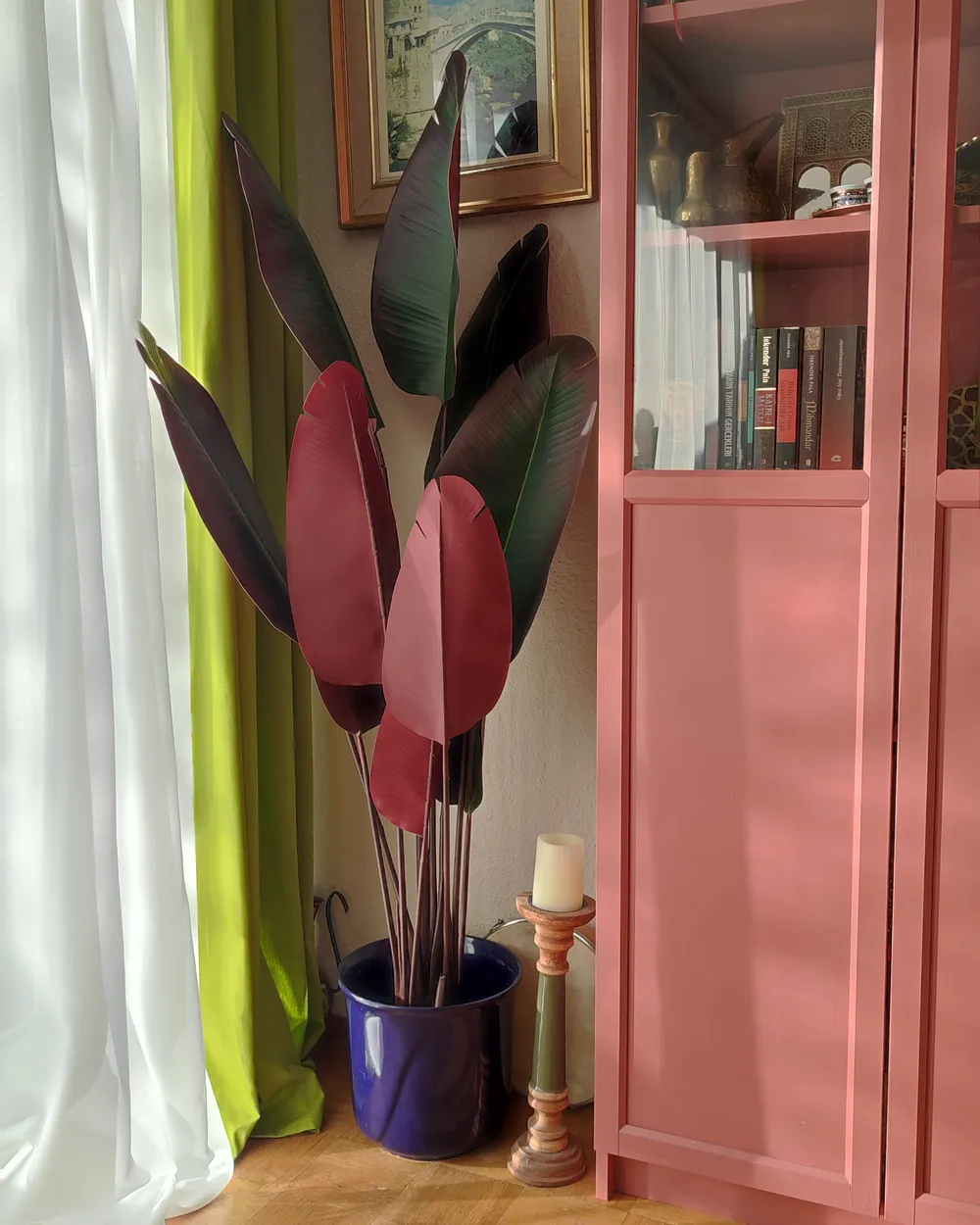 Kunstpflanze BANANA TREE 163 cm Grün_951497
