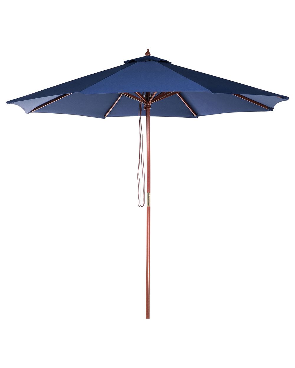 Parasol de jardin 270 cm TOSCANA Bleu marine