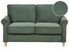Sofa 2-Sitzer RONNEBY Cord Dunkelgrün