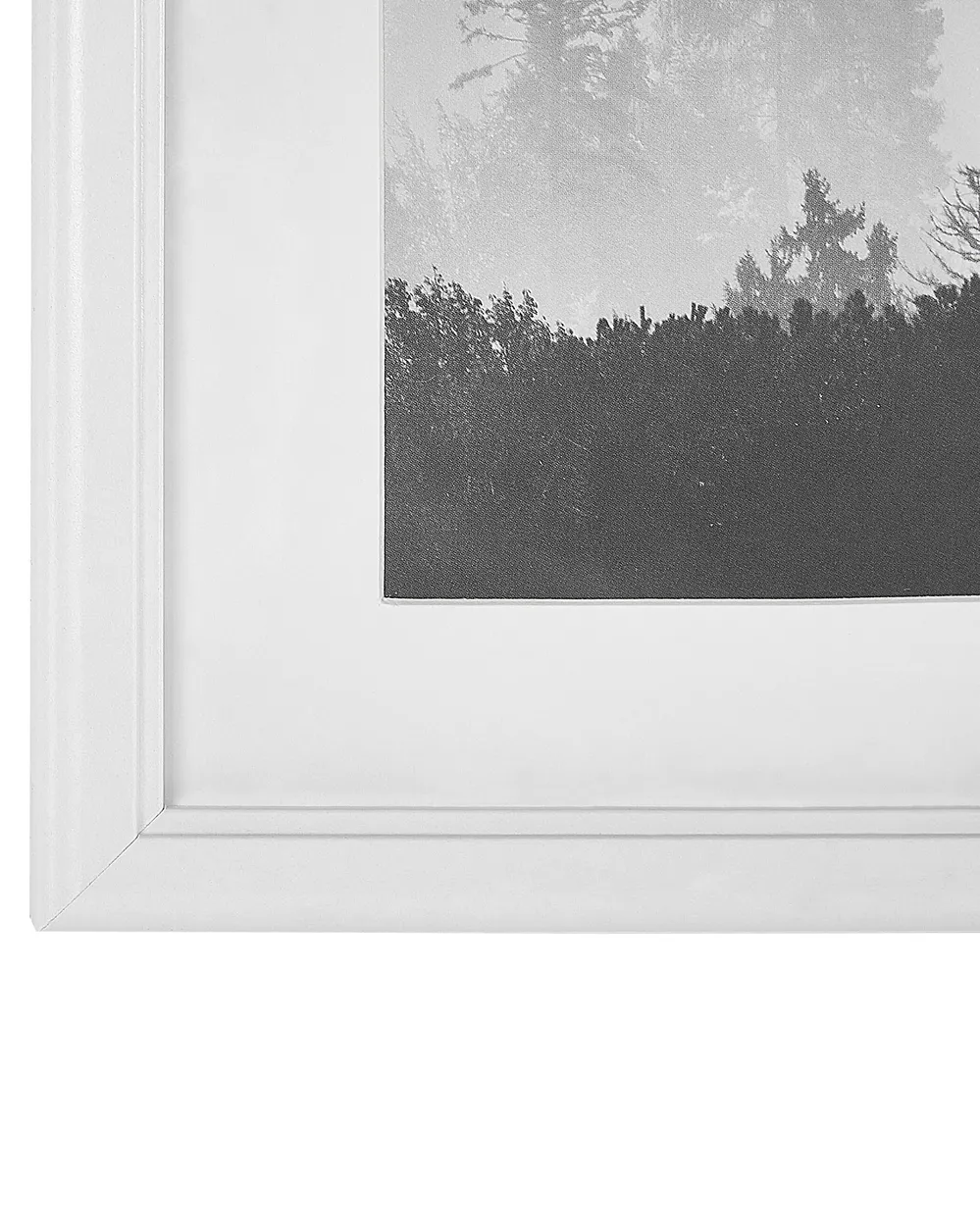 Bilderrahmen 6er Set ZINARE Landschaft Weiß_819486