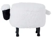 Tierhocker mit Stauraum SHEEP Schaf Stoff Weiß_852388
